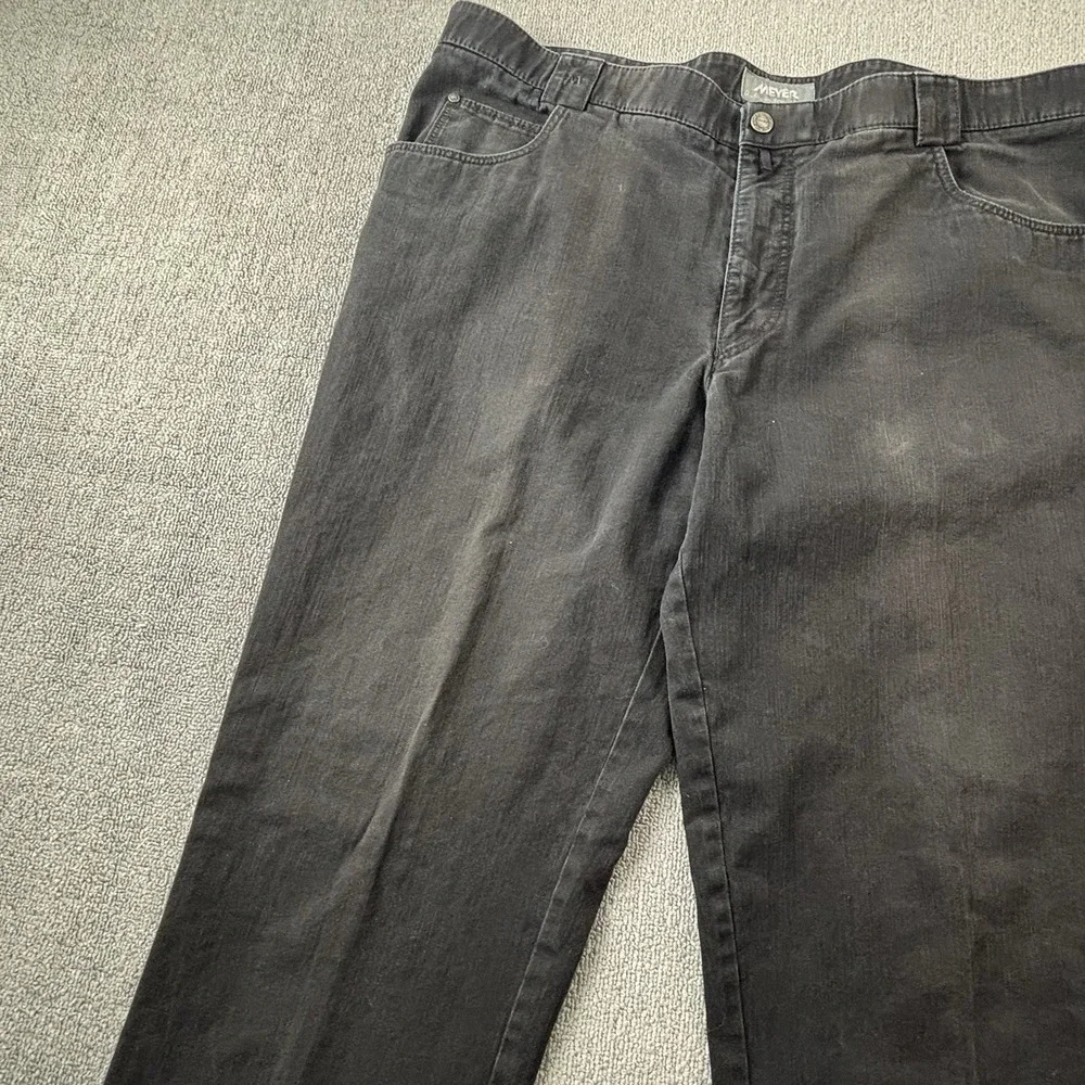 Meyer Pants Adult Size 42W 32L Gray Jeans Trousers Casual Men's